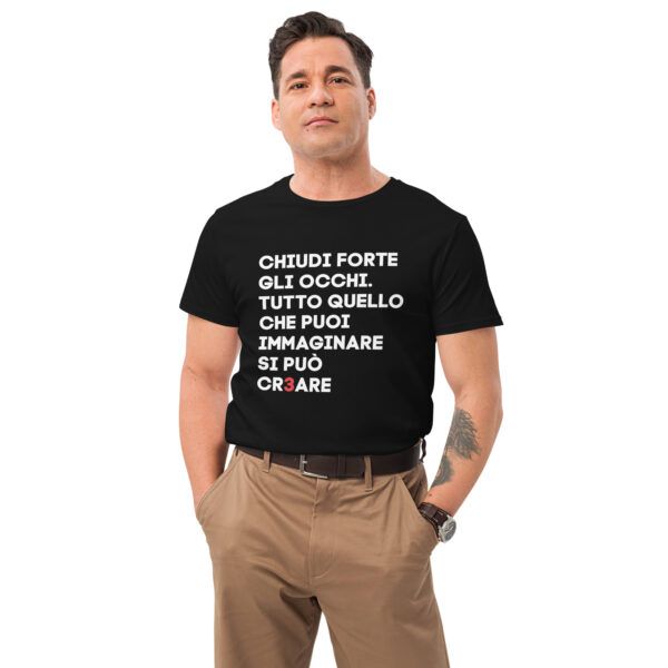 CR3ARE MOTTO TSHIRT - immagine 2