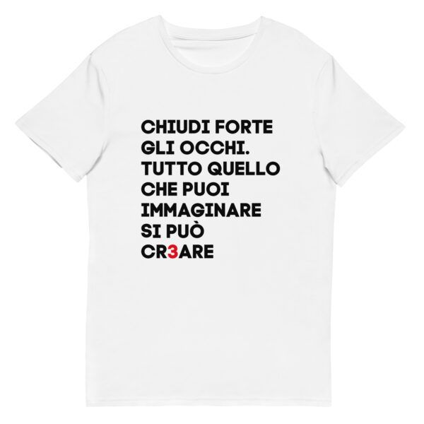 CR3ARE MOTTO TSHIRT - immagine 3