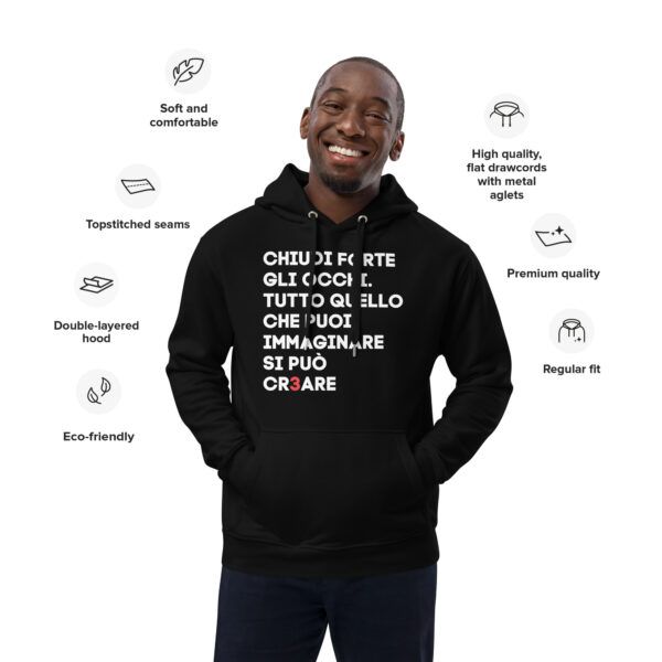 CR3ARE MOTTO HOODIE - immagine 2