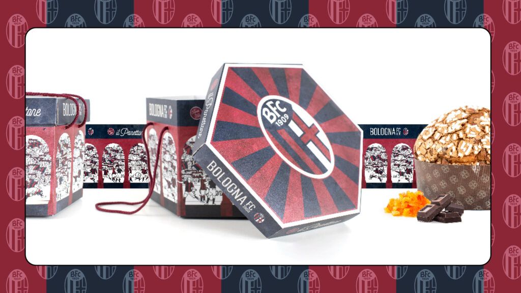Bologna FC 1909 Packaging Panettone